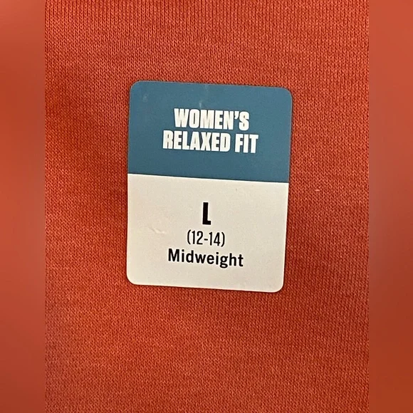 Carhartt women’s Relaxed Fit Midweight Quarter Zip Mock Neck Sweatshirt NWT LRG - Picture 6 of 9